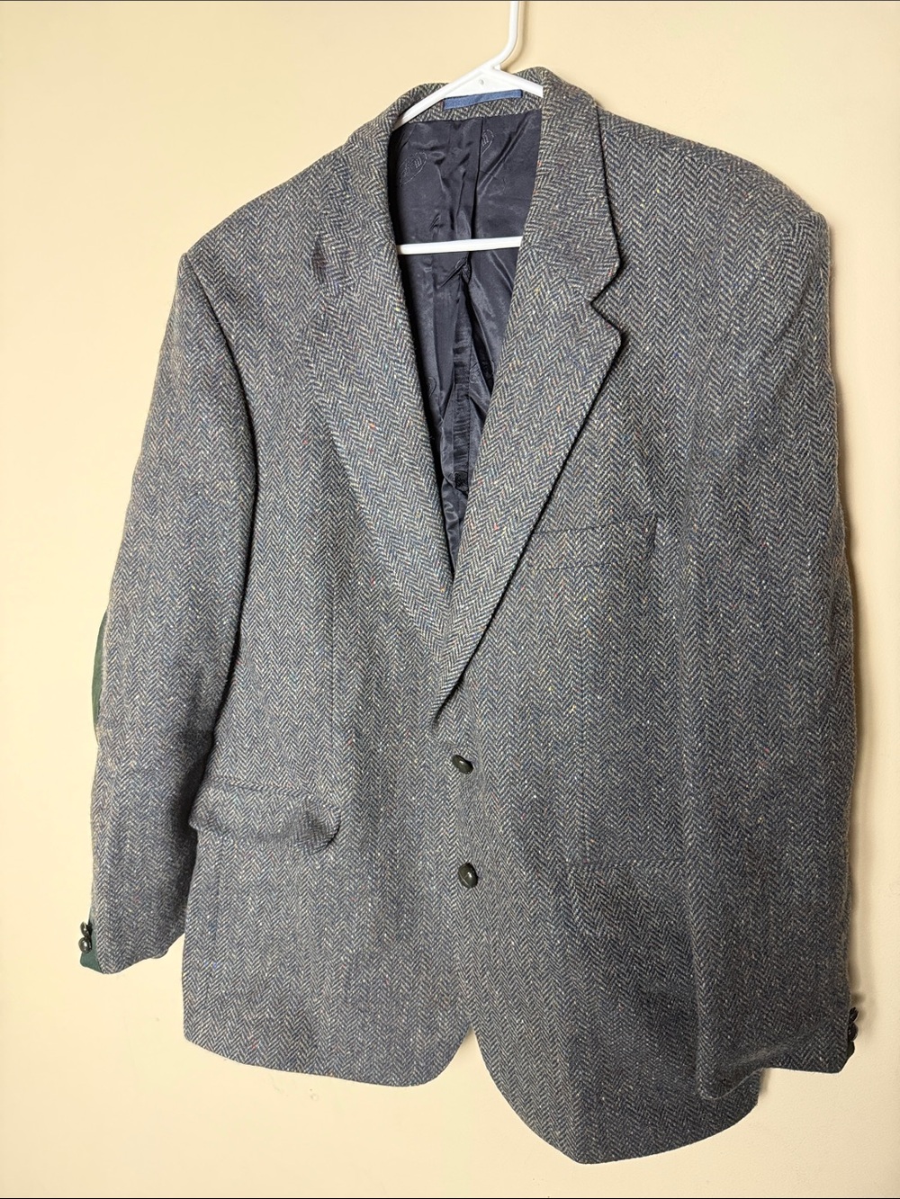 VTG Magee Donegal Handwoven Tweed Blazer Sport Coat Jacket Wool Donegal Size 46R